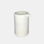Ceramic Matte White Vase Medium