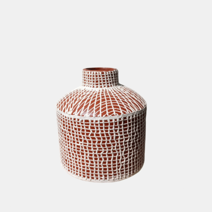 Gerabah II Hand Painted Vase