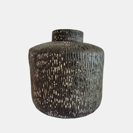 Maya III Textured Terracotta Planter