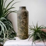 Mocha Swirl IV Paper Mache Vase - Image 2