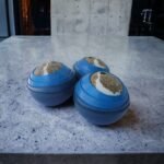 Blue Eye Paper Mache Vase - Image 2