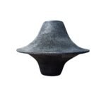 Maya II Textured Terracotta Vase - Image 3