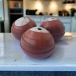 Red Eye Paper Mache Vase - Image 2