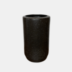 Ceramic Matte Black Tall Vase