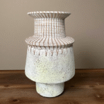 Ceramic Rattan Vase - Image 2