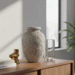 Crater I Stoneware Vase - Image 2