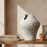 Crater II Stoneware Vase - Image 2