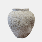 Crater III Stoneware Vase - Image 4