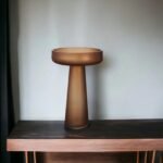 Frosted Brown Glass - Image 2