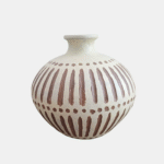 Gerabah IV Hand Painted Vase