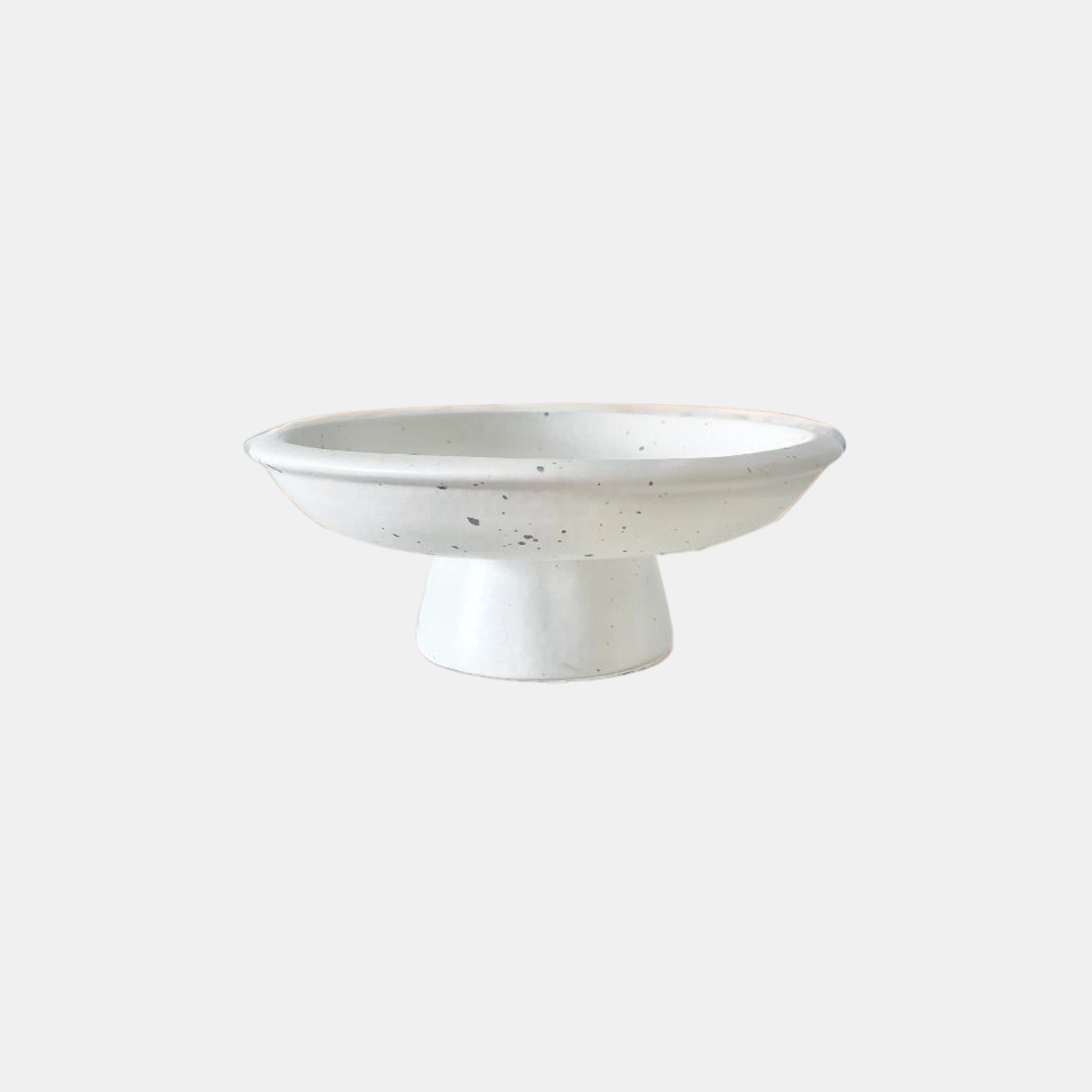 Matte White Small Pedestal (SINGLE) (2) Matte White Small Pedestal - Image 1