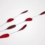 Willow Spray (Red) - Image 2